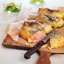 Lachs im Schlafrock Lachs im Schlafrock