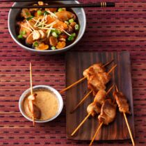 Huhn in Yakitorisauce Huhn in Yakitorisauce