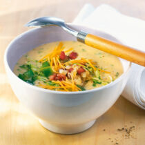 Zucchini-Käse-Suppe