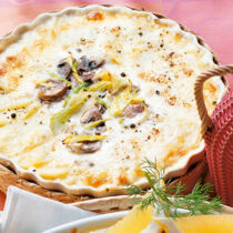 Gratin dauphinois mit Pilzen Gratin dauphinois mit Pilzen