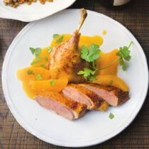Enten mit Orangensauce Enten mit Orangensauce