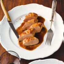 Glasierter Wildrücken