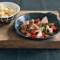 Saibling mit Ofentomaten Saibling mit Ofentomaten