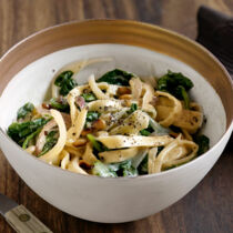 Spinat-Pecorino-Sahne