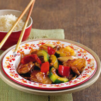 Schweinefilet süß-sauer Schweinefilet süß-sauer