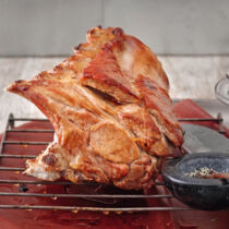 Kalbskotelett mit grünem Pfeffer und Vanille Kalbskotelett mit grünem Pfeffer und Vanille