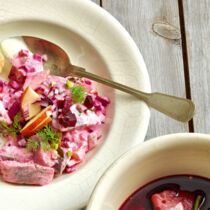 Heringssalat mit Äpfeln Heringssalat mit Äpfeln