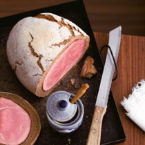 Schinken im Brotteig Schinken im Brotteig