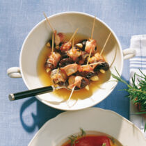 Pflaumen im Speckmantel Pflaumen im Speckmantel