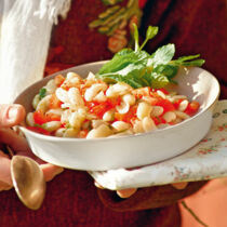 Bohnensalat mit Minze
