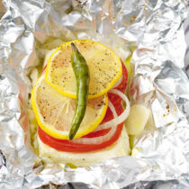 Feta-Tomaten-Päckchen