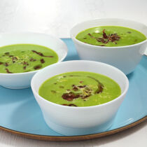 Erbsensuppe mit Bacon Erbsensuppe mit Bacon