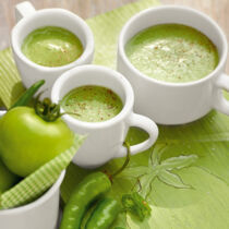 Grüne Tomatensuppe Grüne Tomatensuppe