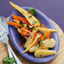 Wintergemüse in Orangensud Wintergemüse in Orangensud