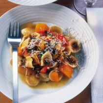 Orecchiette mit Linsen und Kürbis Orecchiette mit Linsen und Kürbis