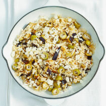 Reis-Auberginen-Pfanne Reis-Auberginen-Pfanne