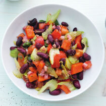 Kidneybohnen-Mix mit Reis Kidneybohnen-Mix mit Reis