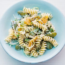 Nudel-Lauch-Salat Nudel-Lauch-Salat