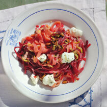 Nudeln mit Roten Beten Nudeln mit Roten Beten