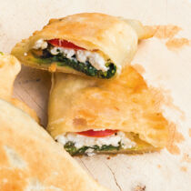 Teigtaschen mit Spinat Teigtaschen mit Spinat