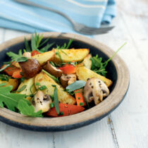 Backkartoffel-Salat