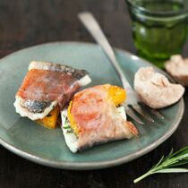 Fisch-Saltimbocca