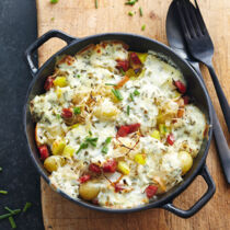 Fruchtiger Sauer-Kraut-Auflauf Fruchtiger Sauer-Kraut-Auflauf