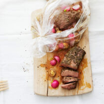 Lamm mit Radieschengemüse Lamm mit Radieschengemüse