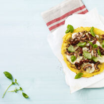 Polenta-Pizza Polenta-Pizza