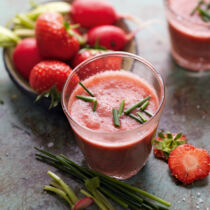 Radieschen im Shotglas Radieschen im Shotglas