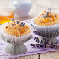 Lavendel-Aprikosen-Muffins Lavendel-Aprikosen-Muffins