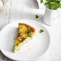 Kohl-Gorgonzola-Quiche