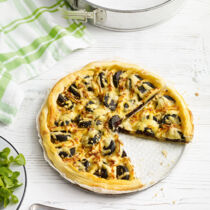 Apfel-Blutwurst-Quiche