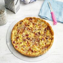 Käse-Trauben-Quiche Käse-Trauben-Quiche