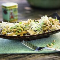 Gebratener Reis mit Kohlrabi Gebratener Reis mit Kohlrabi