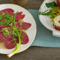 Asia-Carpaccio mit Rinderfilet