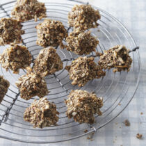 Apfel-Nuss-Cookies mit Chiasamen