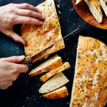 Fladenbrot aus der eigenen Backstube