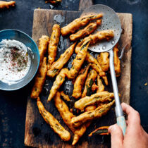 Neukölln fried Okra - Bamya kızartması