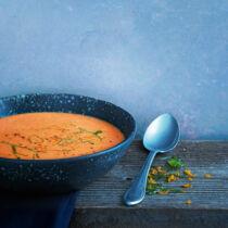 Fruchtige Tomaten-Orangen-Suppe