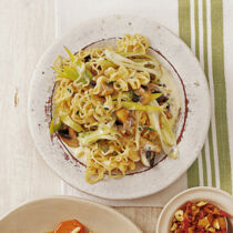 Pilz-Lauch-Nudeln Pilz-Lauch-Nudeln