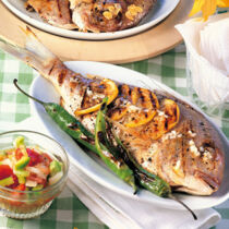 Brassen mit Zitronen