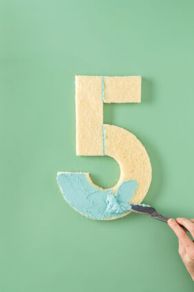 Number Cakes Zahlen einstreichen Number Cakes Zahlen einstreichen