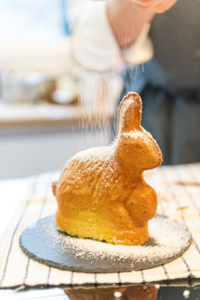 Eierlikörhase-Puderzucker Eierlikörhase-Puderzucker