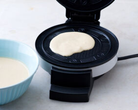 Eis selber machen Grundrezept für Eiswaffeln Schritt 2 Eis selber machen Grundrezept für Eiswaffeln Schritt 2