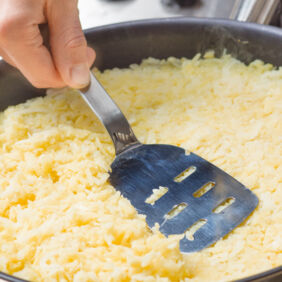 Rösti aus Pellkartoffeln Rösti aus Pellkartoffeln