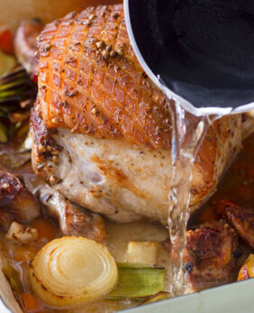 Schweinebraten mit Kruste Schweinebraten mit Kruste