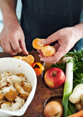 Gefüllte Gans für Festtage Gefüllte Gans für Festtage