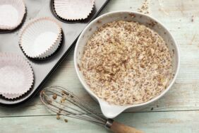 Leinsamen-Mandel-Muffins Leinsamen-Mandel-Muffins