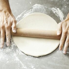 Lauch-Flammkuchen Lauch-Flammkuchen